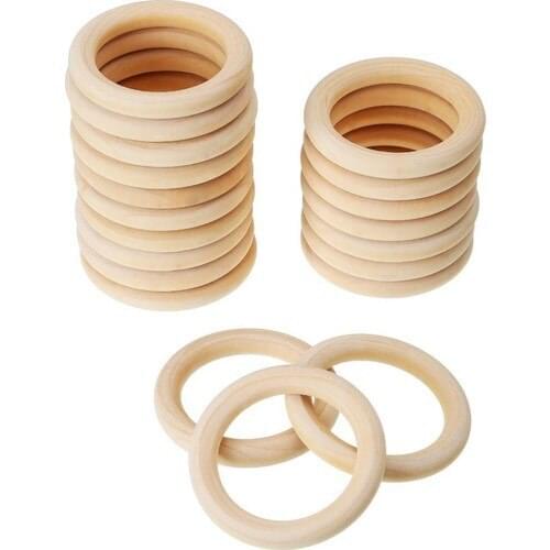 Hobi24 Wood Ring 9Cm - 5'Li