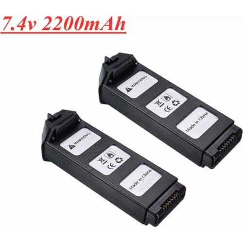 7.4V 2200mah 2S LiPo Battery and Charger Set For MJX R/C Bugs 5W B5W For X5 Pro RC Quadcopter Spare Parts 7.4V Drone Battery
