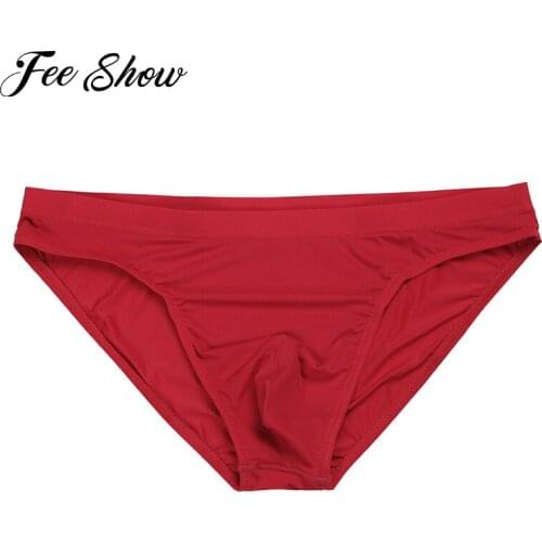 Men Bikini Briefs Underwear slip hombre Cueca Sexy Lingerie sissy Panties Gay Men Underpants Elastic Briefs Factory Direct Sale