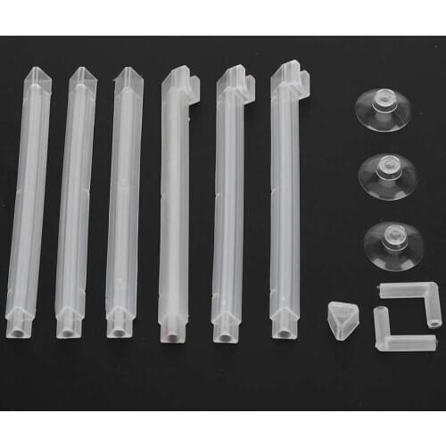 Plastic Aquarium Splitter 4 Way Connector for Aquarium Fish Tank