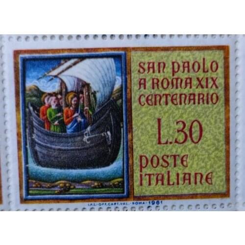 24 Italy, 1961, Post Stamps Postage Collection