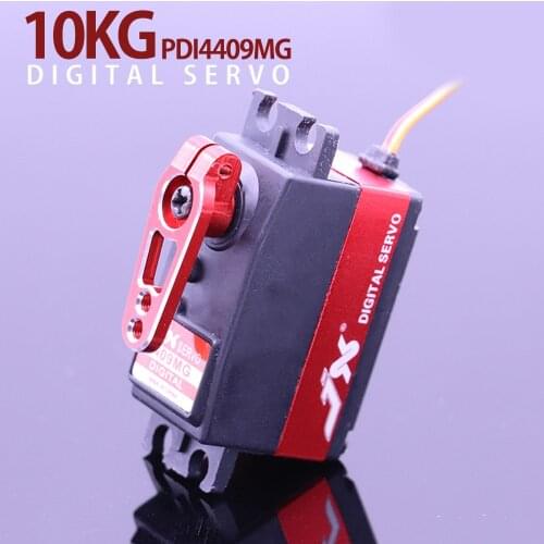Servo/ PDI-4409MG 10KG JX speed / metal teeth / flat sports car / drift car digital steering gear 3RACING 3R SAKURA D4 CS