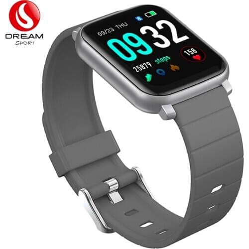 2020 Smart Watch Women Gril Heart Rate Monitor Call Reminder Smartwatches For Android IOS DW-502 GREY Smart Wrist DREAMSPORT