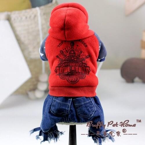 Warm Winter Dog Coats Soft Cotton Fleece Wear Autumn Jackets Winter Coats Hoodie Small Pets Suppliers Clothes Christmas