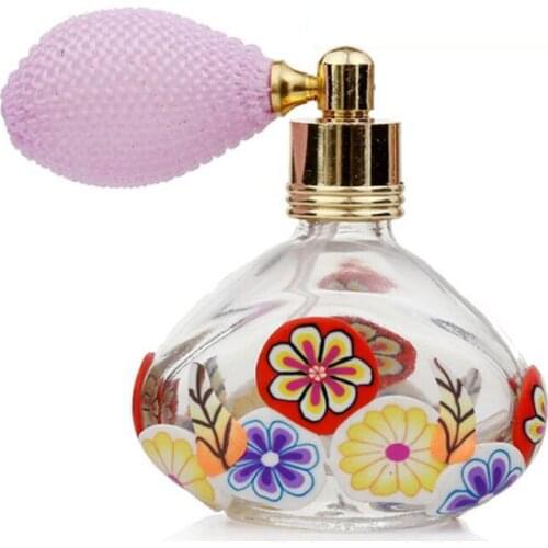 Airbag Perfume Bottle Gasbag Polymer Clay Bottle Perfume Atomizer Reuseable Jars Empty Essential Oil Bottle Aroma Vials 25pcslot