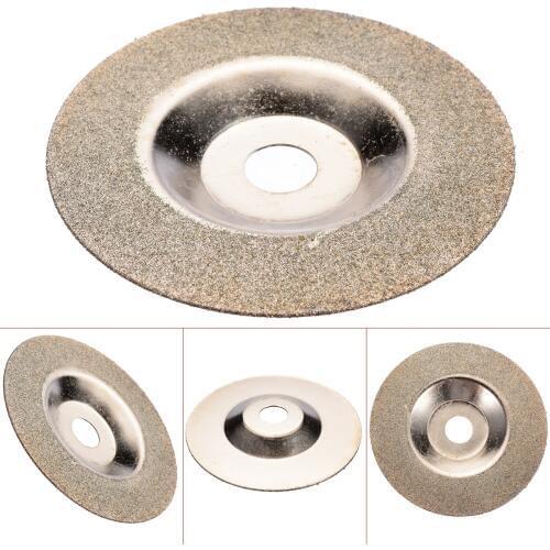 100mm*16mm 80 Grit Diamond Coated Grinding Wheel Angle Grinder Disc Cuttering Saw Blades Grinding Wheel