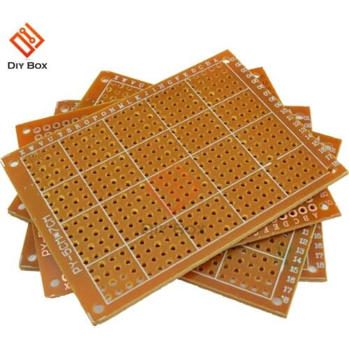 5PCS DIY Prototype Paper PCB Universal Board 5*7 cm 5*7 cm 5x7cm 5x7 Diy Electronic For Module Board For Point to Point DIY
