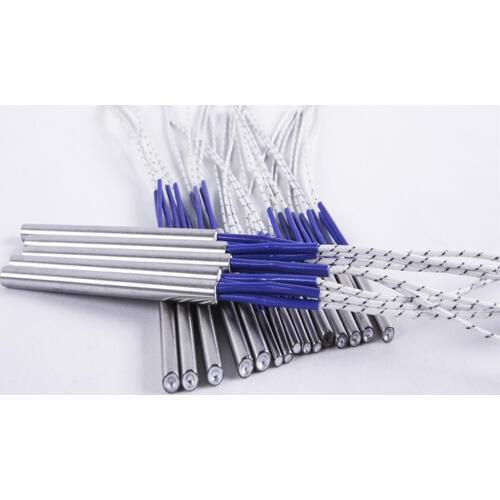 6x50mm 100W 220V Electric Heating Tube Element Cartridge Heater Temperature control electric heating tube 220V AC