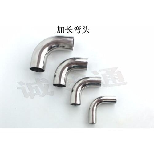 Free shipping 304 Sanitary Stainless Tri Clamp 90 Degree Elbow