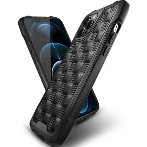 Case For iPhone SE 2020 Airbag Shockproof Cover Luxury PU leather Cases For Apple 12 11 Pro X XS Max XR 6 7 8 Plus Hard Coque