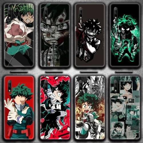 My Hero Academia Midoriya Izuku Phone Case for Huawei Honor 30 20 10 9 8 8x 8c v30 Lite view 7A pro