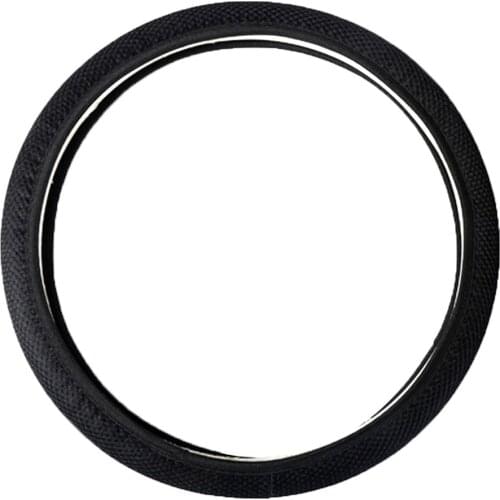 Summer Ice Silk Steering Wheel Cover Car Handle Set Elastic Steering Wheel Cover Sandwich Cover Protection