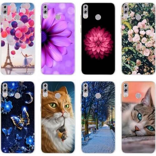 Cute Printed Soft Silicone Case For Asus ZenFone Max Pro M1 ZB602KL Cover Phone Case For Asus ZenFone 5 / 5Z ZS620KL ZE620KL