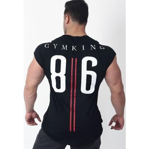 Mens Cotton T-shirt 2021 New Gyms Fitness Bodybuilding Workout t shirt Man Summer Casual Fashion Print Tees Tops Brand Clothing