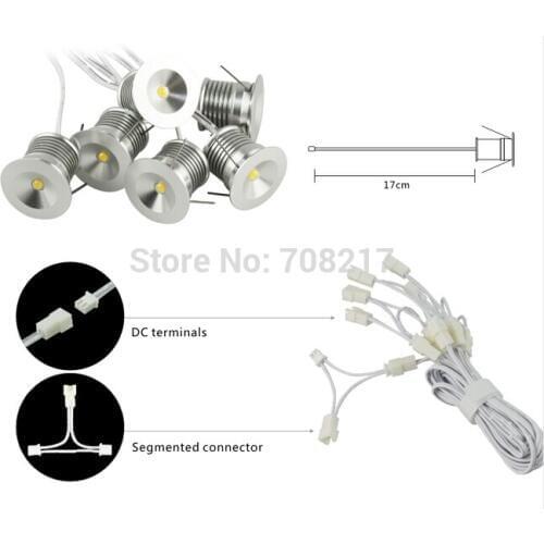 NEW AC110V/220V 3W Super MINI LED Cabinet lights LED Buried Stairway Recessed Light LED Downlight 6pcs/lot Free Shipping