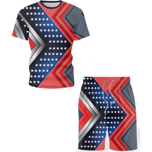 2021 Summer New Mens Sets Gothic Casual T-Shirt Sport Shorts Harajuku Men Sportswear Street Sweatshirt Outdoor Fashion Dress Up