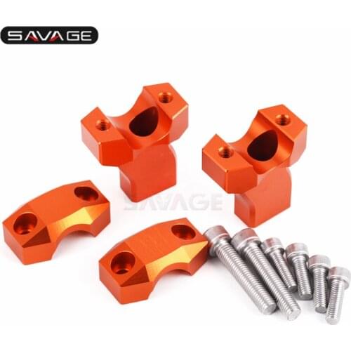 Handlebar Riser 28mm For 350 EXCF 2014 Accessories 250 450 500 350 EXC F 2020 Handle Bar Clamp Risers Motorcycle Adapter