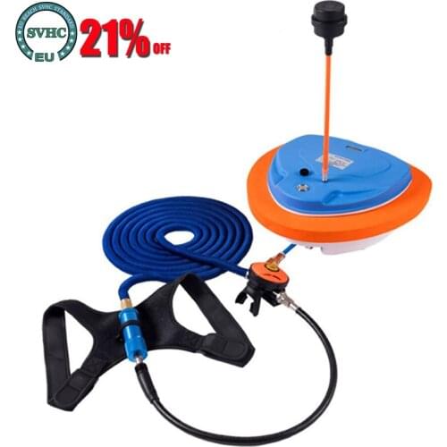 New Scuba Diving Snorkel Equipment Trap Mobile Ventilator Support Deepest Time To 10 Meters Is 2.7-5 Hours Underwater Snorkel
