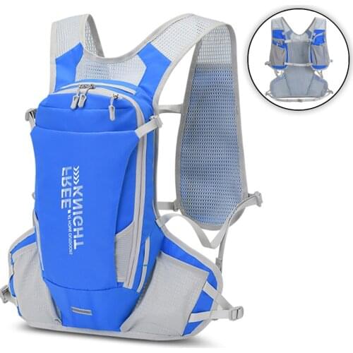 KoKoss Profession 12L Running Backpack Men Women Outdoor Cycling Hiking Camping Sports Hydration Vest Bag Cross Country Knapsack