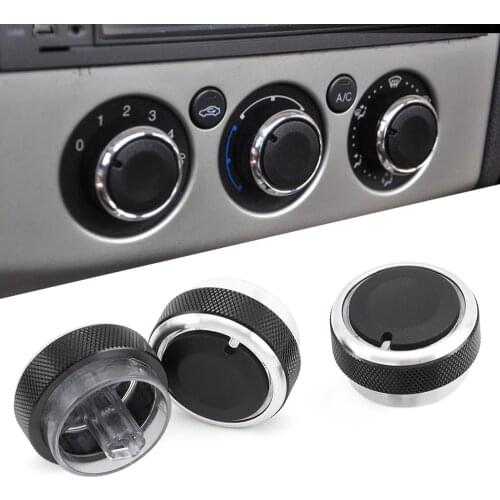 VCiiC Air Conditioning heat control Switch knob For FORD FOCUS 2 MK2 Focus 3 MK3 AC Knob Car 3pcs per set