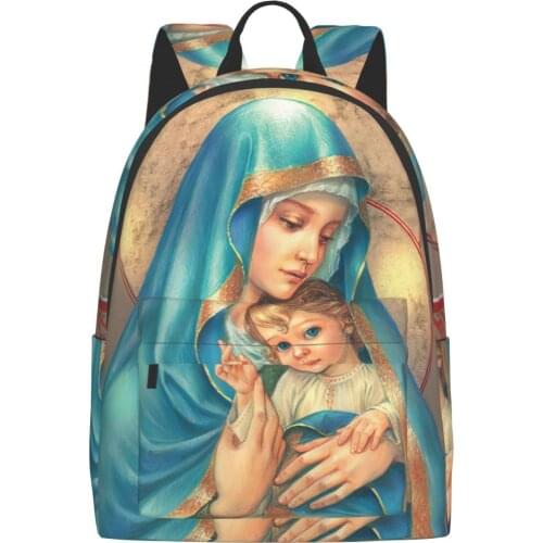 Mother Of God Girl backpack boy computer backpack man backpack woman backpack