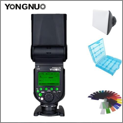 Yongnuo YN968C Flash Speedlite HSS TTL Flash fully compatbile with YN622C YN560 Wireless System for Canon 1300D 7D 80D D700