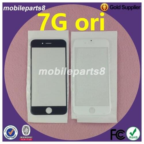 100pcs For iphone7 Touch Screen Glass(not digitizer) for iPhone7 Front Screen Outer Glass Replacement