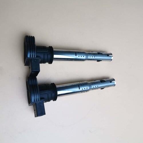 2pcs Ignition Coils 07K905715A B C D E F G 06F905115F C J For 1.8T 2.0T VW Touran Touareg CC EOS