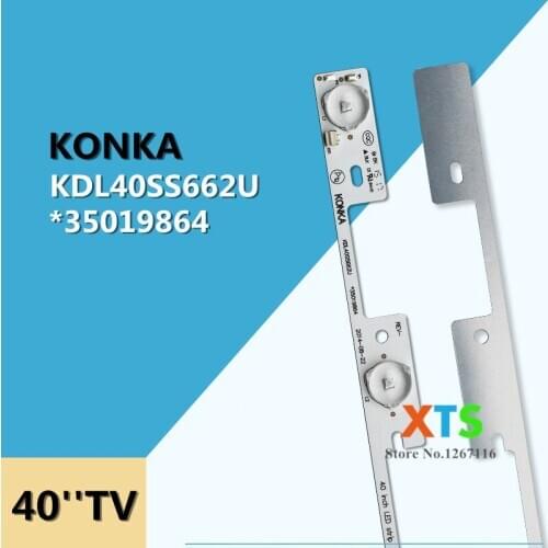 200pcs/lot 4 Lamp 327mm LED Backlight Strip For Toshiba 40L2400 40L540040 40L2400U L2400U DL3944 DL4045 Light Bars KDL40SS662U