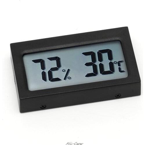2018 High Quality Small Size Digital LCD Screen Thermometer Hygrometer Humidity Temp Meter