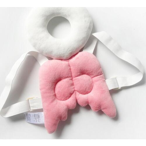 Cute Baby Newborn Head & Back Protection Pillow Toddler Wings Drop Resistance Pad Guardian Cushion Toys BM88