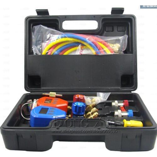 HOT electronic refrigerant table, HS-5200A, electronic watches, with 1.5 inlet tube, refrigeration accessories