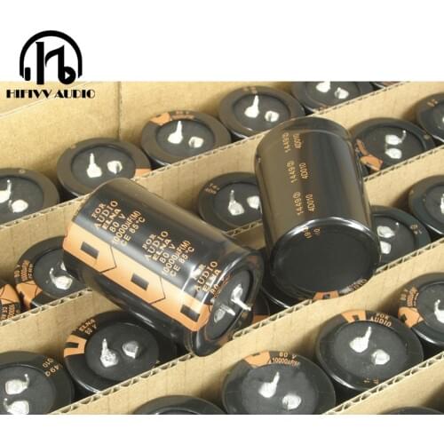 Hifi 10000uf 80V HIFI amplifier Electrolytic capacitor free shipping 2pcs