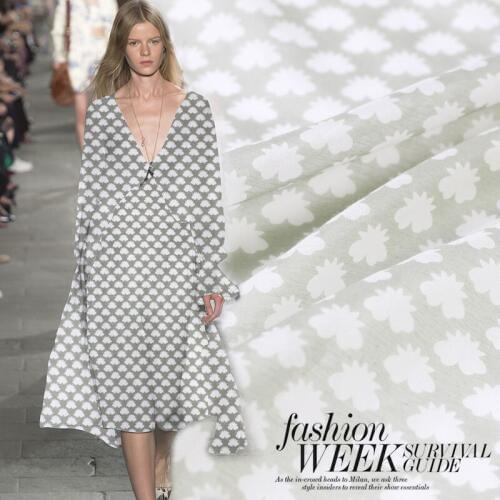 Red raspberry Cute butterfly printed silk cotton spinning silky comfortable summer shirt dress handmade fabric fabric