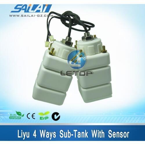 Liyu Solvent Printer 4 Ways Solvent Tank With Level Sensor
