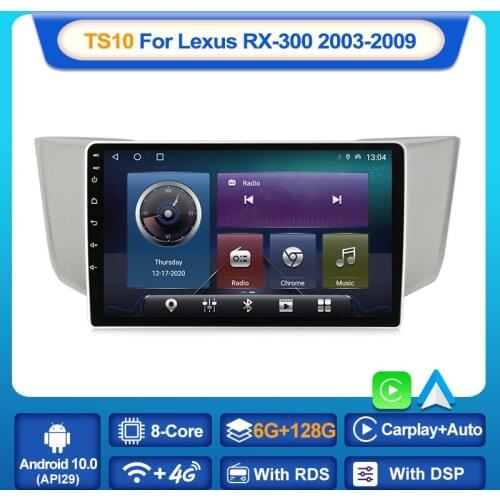 MEKEDE Android 10 8 Core Car Auto Radio Multimedia Player For Lexus RX300 RX-300 2003-2009 GPS Navigation Carplay AUTO BT NO DVD