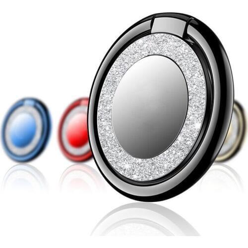 Metal Finger Ring Holder For iPhone XS 8 Samsung Phone Ring Mobile Phone Holder Stand For Magnetic Car Phone Holder Stand