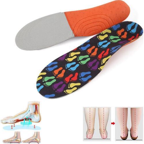 Kids Orthopedic Insole EVA Comfort Cushion Shoes Insoles Boys Girls Cute Cartoon Insoles Children Breathable Inserts Feet Pads