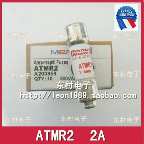 Ferraz Shawmut fuses CLASS CC FUSE Fuse ATMR2 2Amp 600VAC