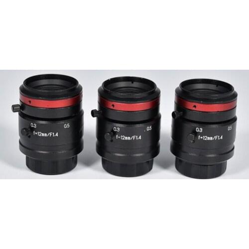 Used Secondhand Kowa LM12JC3M2 industrial lens 3 megapixel 12mm 1:1.4
