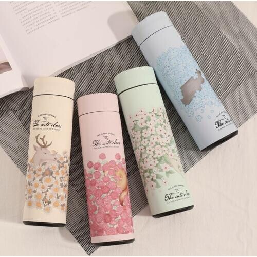 480mL Sport Tea Thermos Hot Water Bottle 304 Stainless Steel With tea septum Vacuum Flask Coffee mug insulated Cup
