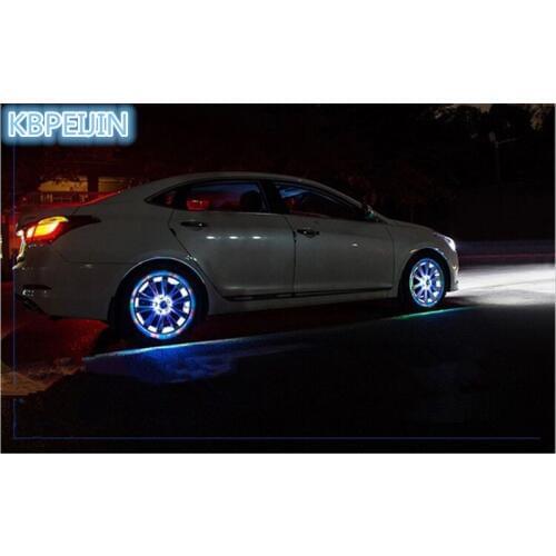 4 Modes 12 LED Waterproof Solar Led Flash Lamp Tyre Light Car Refitting accessories for Hyundai elantra ix35 solaris accent i30