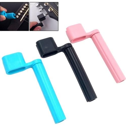 1pc Acoustic Guitar String Winder Speed Peg Puller Bridge Pin Remover Handy Tool Peg Puller Alice Guitar Accessories