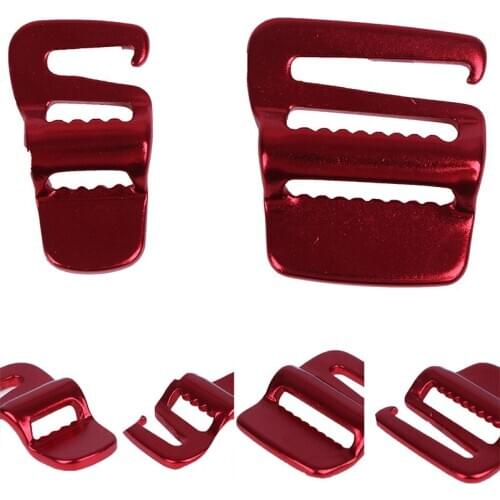 10Pcs Portable Backpack Fast Binding Buckle Luggage Package Tightening Buckle Tent Rope Tensioner Hook Outdoor Tools