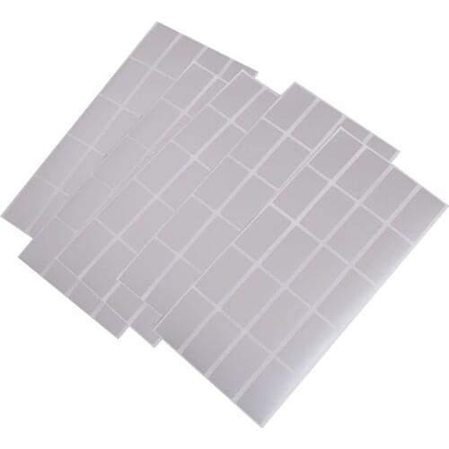 100pcs label tape SCRATCH OFF stickersSilver DIY password sticker scratch card coated sticker for ticket