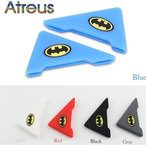 Atreus 2pcs Car Door Corner Protection Cover Stickers For Hyundai Creta Tucson BMW X5 E53 VW Golf 4 7 5 Tiguan Kia Rio Sportage