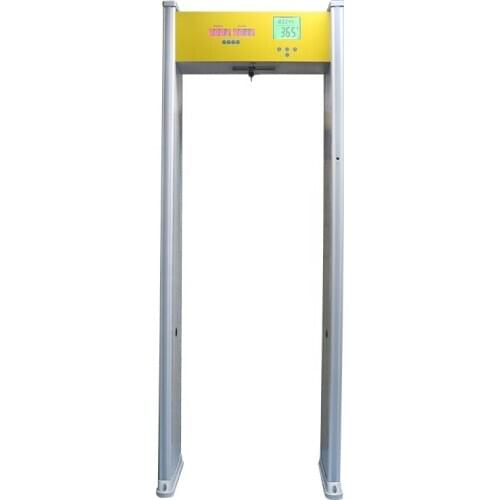 Non-touch walk through metal detector with temperature taking TS-BS600