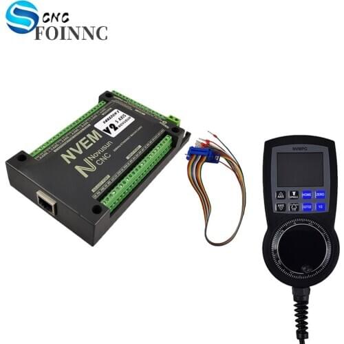 Cnc controller mach3 control card cnc kit 3/4/5/6 axis control system 6 axis digital display electronic handwheel