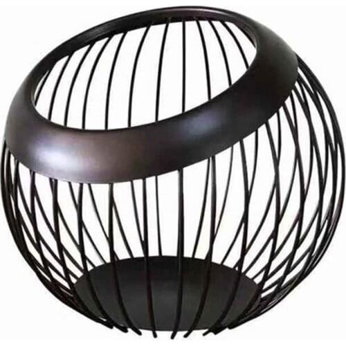 Fruit Basket Exquisite European Style Washable Hollow Stainless Steel Durable Strong Nut Storage Dish Home Storage Baskets