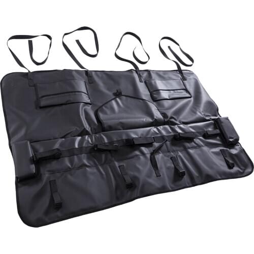 54" Truck Tailgate Pad For Small & Middle Pickup Truck Shuttle Pad 5 Bikes Black New